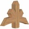 Ekena Millwork Davenport Timber Gable Bracket, Western Red Cedar, 36"W x 24"H x 5 1/2"D x 5 1/2"F, 16/12 Pitch GBW036X24X0606DAV00SWR - alternate 5